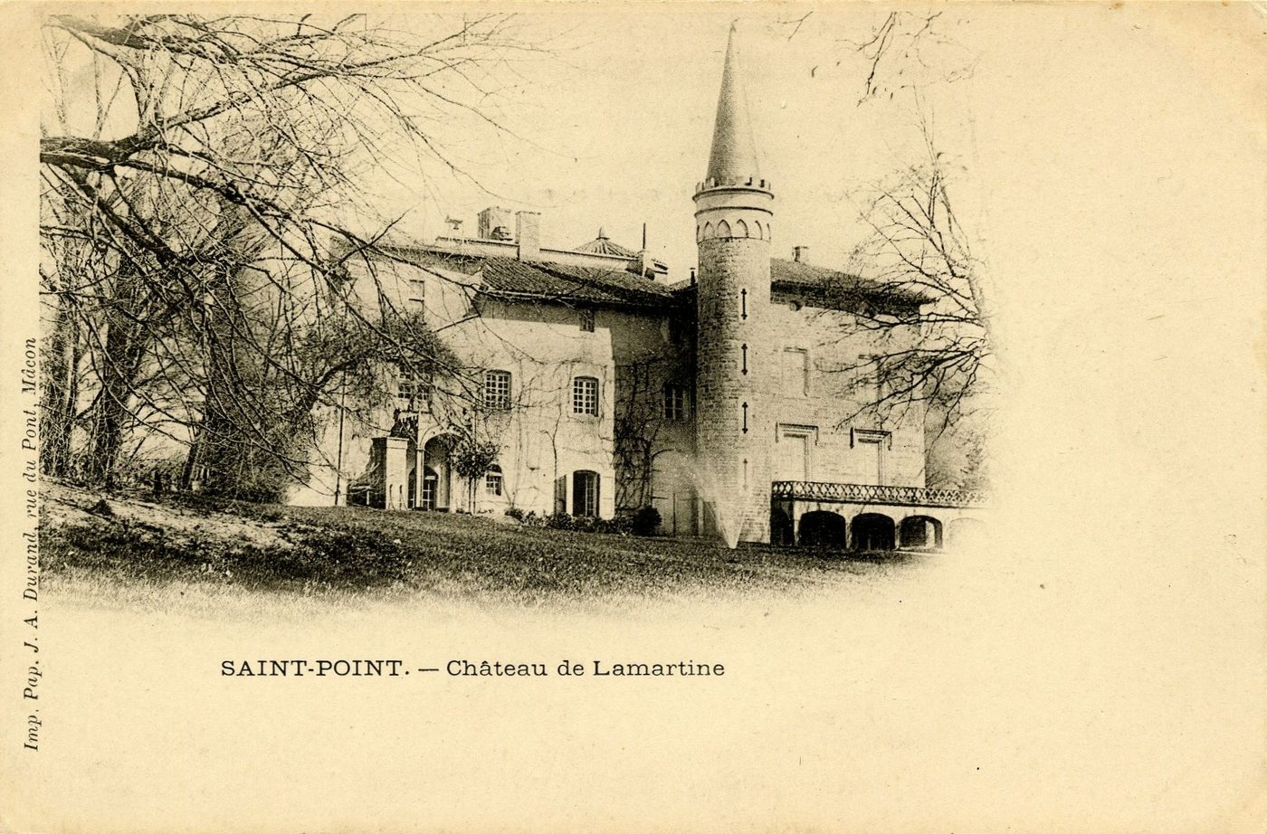 Saint-Point. Château de Lamartine.