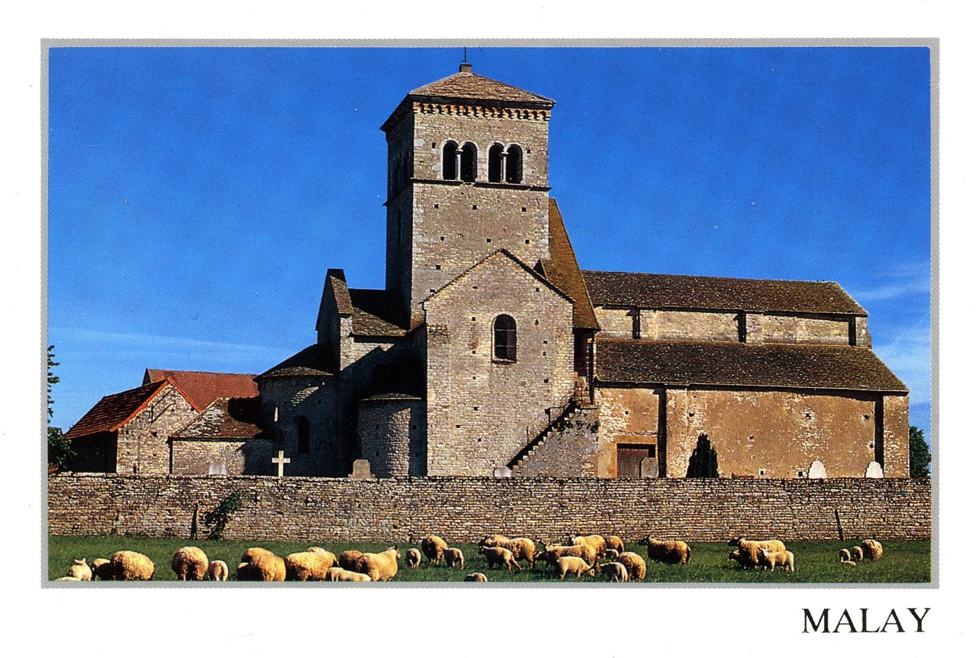 Eglise Notre-Dame-de-Malay. Fin du XI e s.