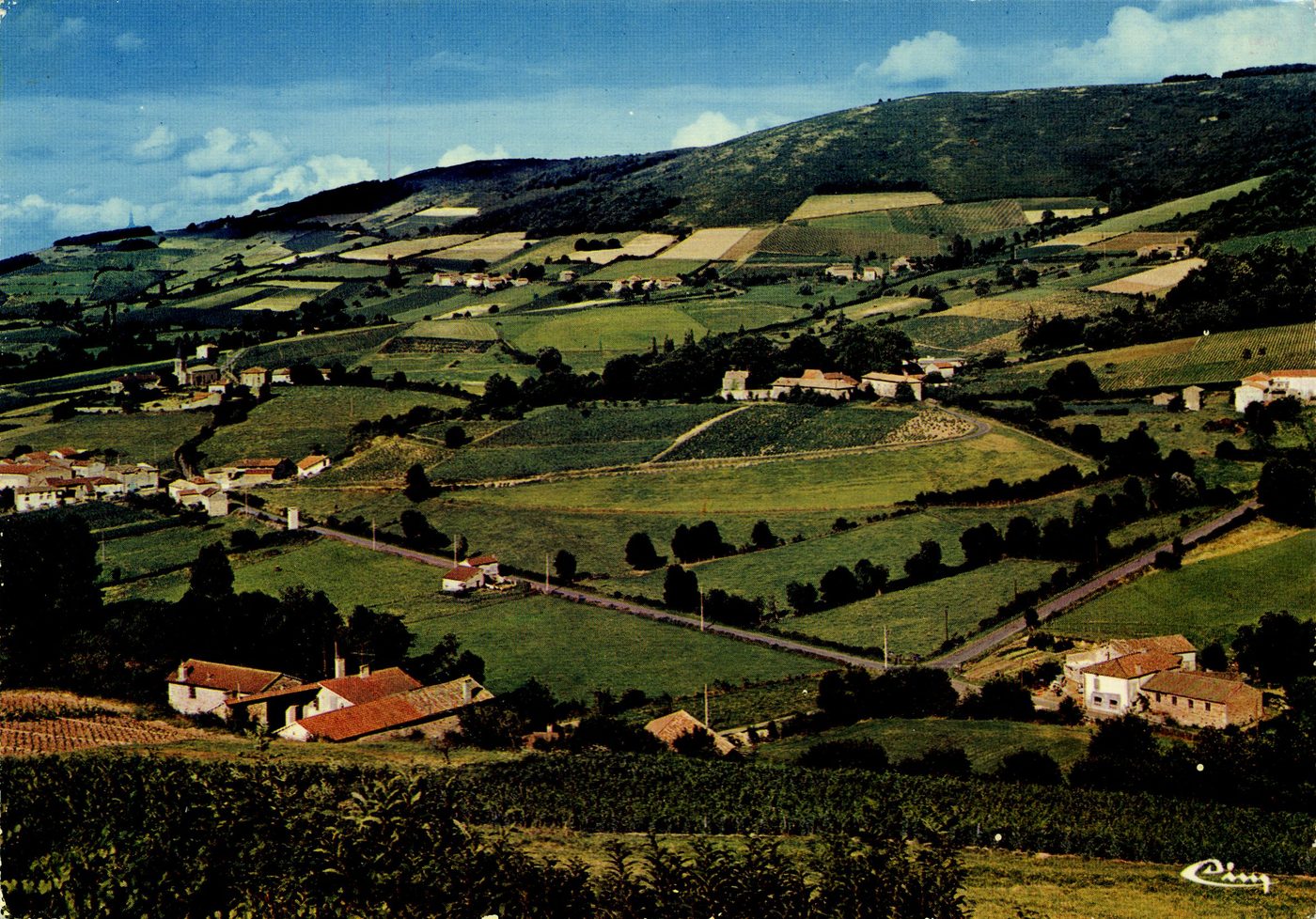 Serrières. Vue générale.