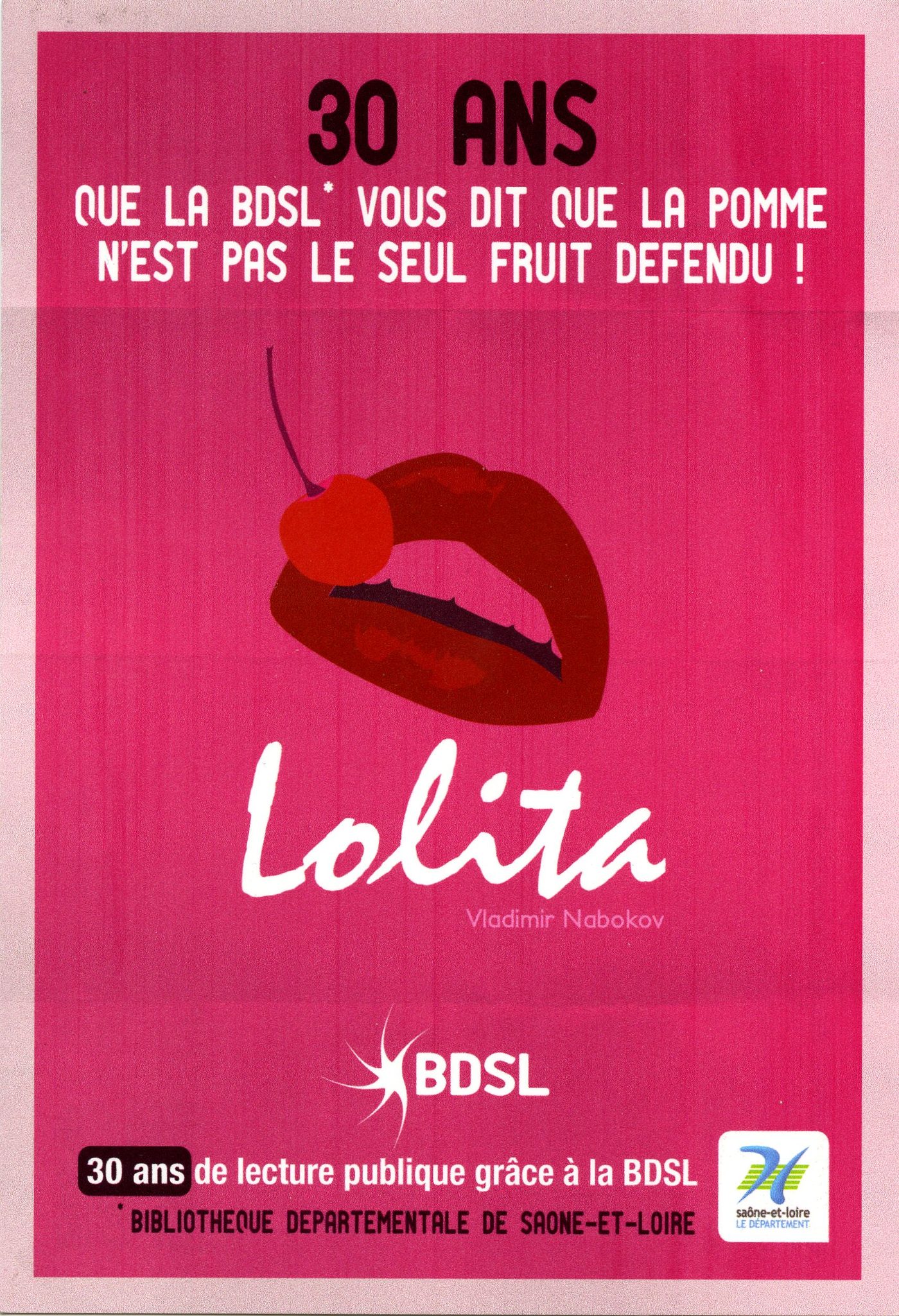 30 ans que la BDSL vous dit que la pomme n'est pas le seul fruit défendu !