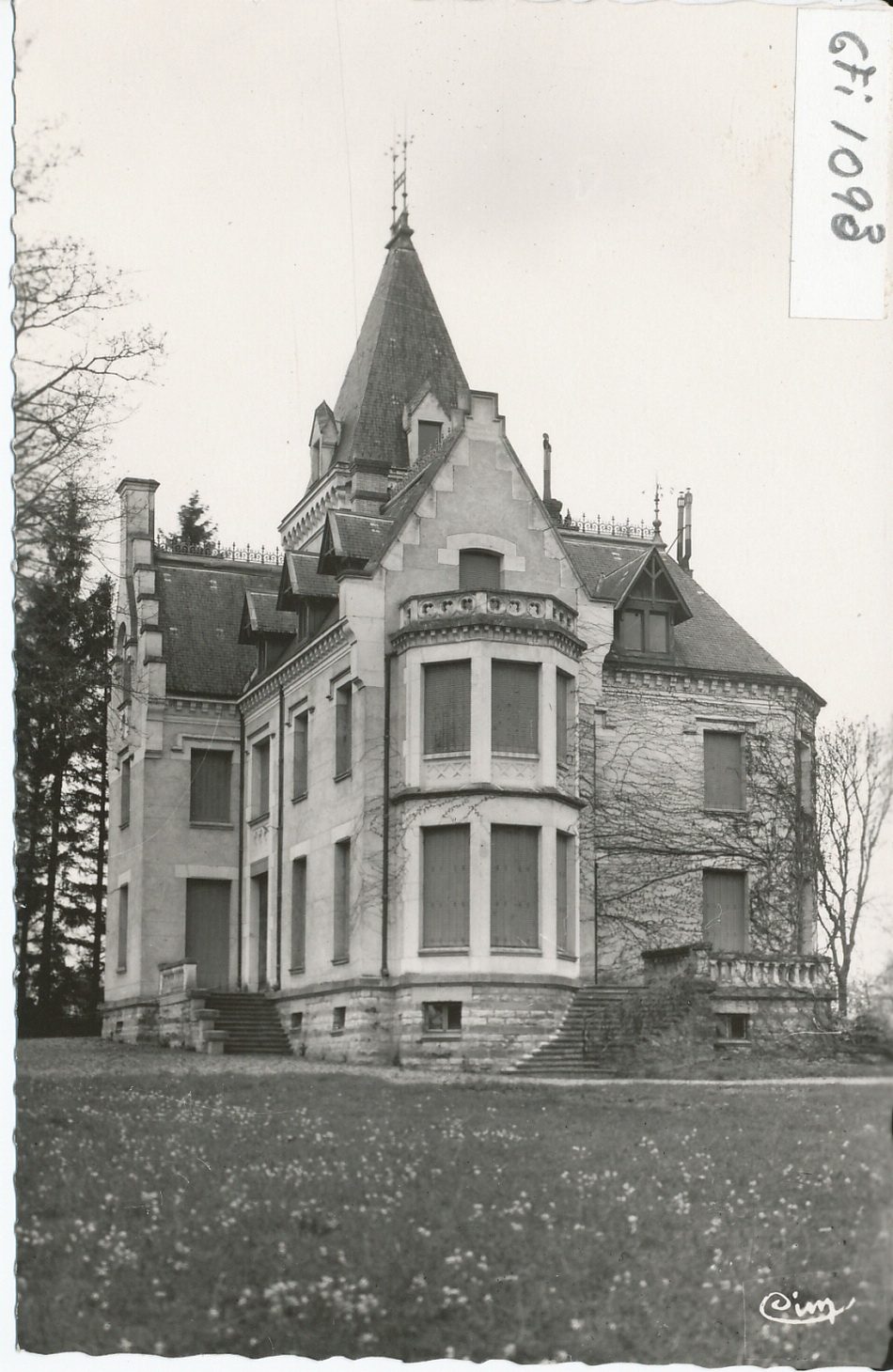 Chenay-le-Châtel. Le château.