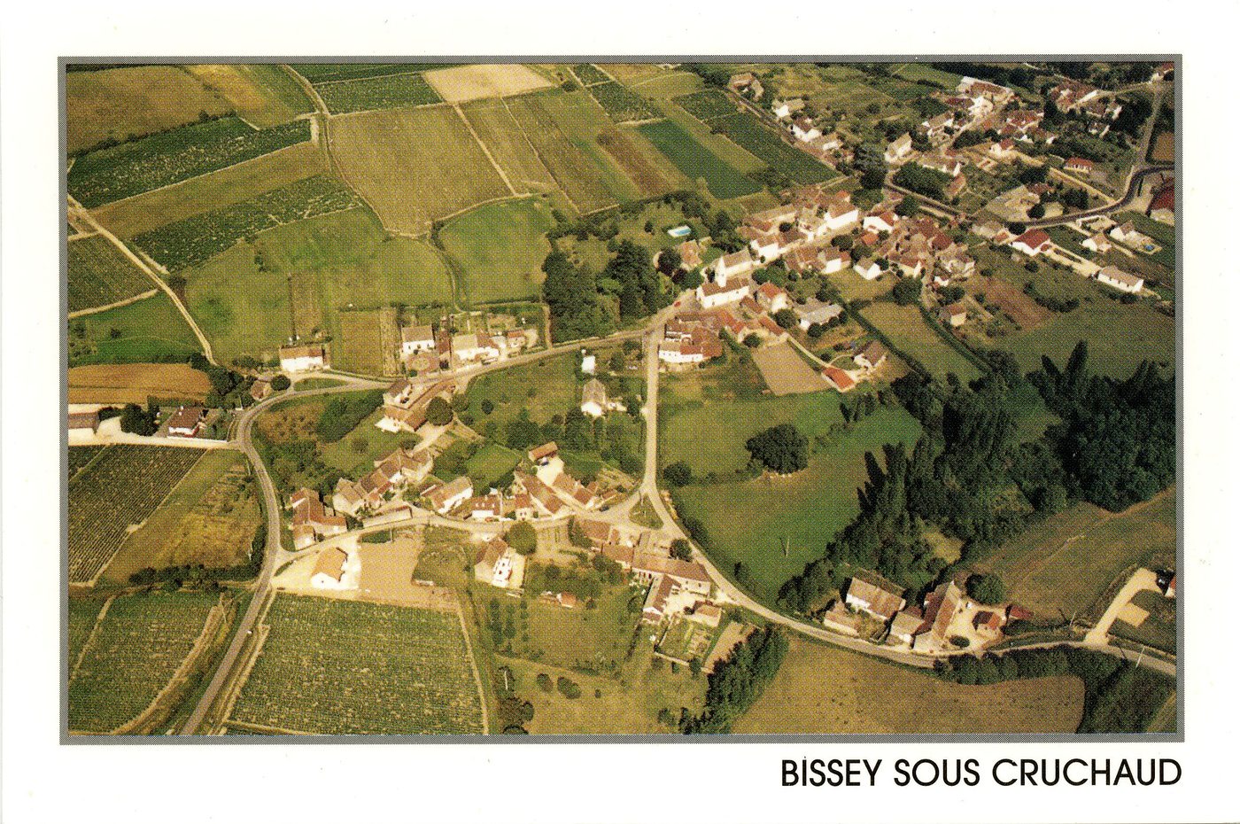 Bissey-sous-Cruchaud. Vue générale.