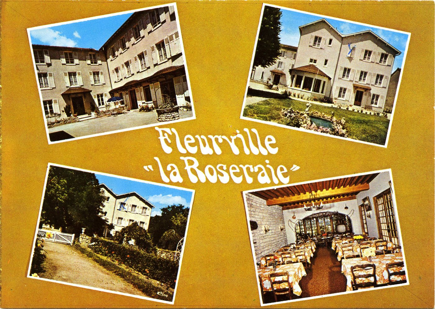 Fleurville. La roseraie maison de repos et de convalescence.