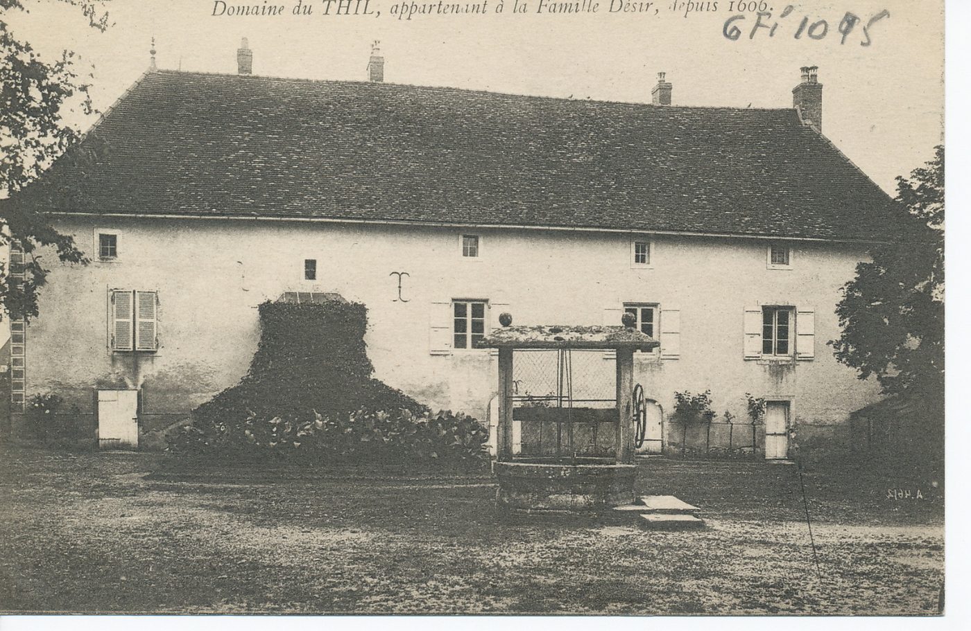 Domaine du Thil, appartenant à la famille Désir, depuis 1606. Thil-sur-Arroux.
