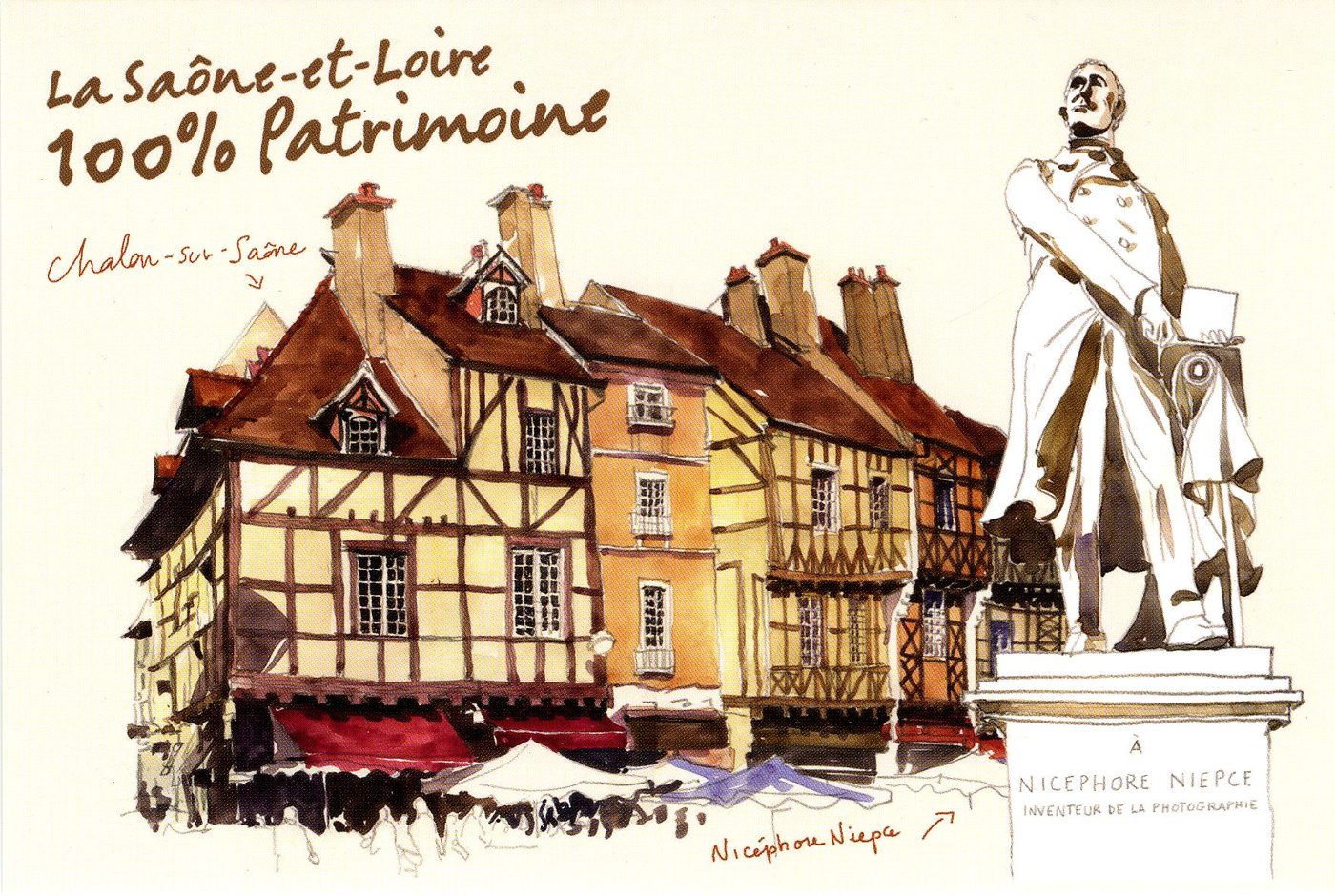 La Saône-et-Loire, 100% patrimoine. Chalon-sur-Saône.
