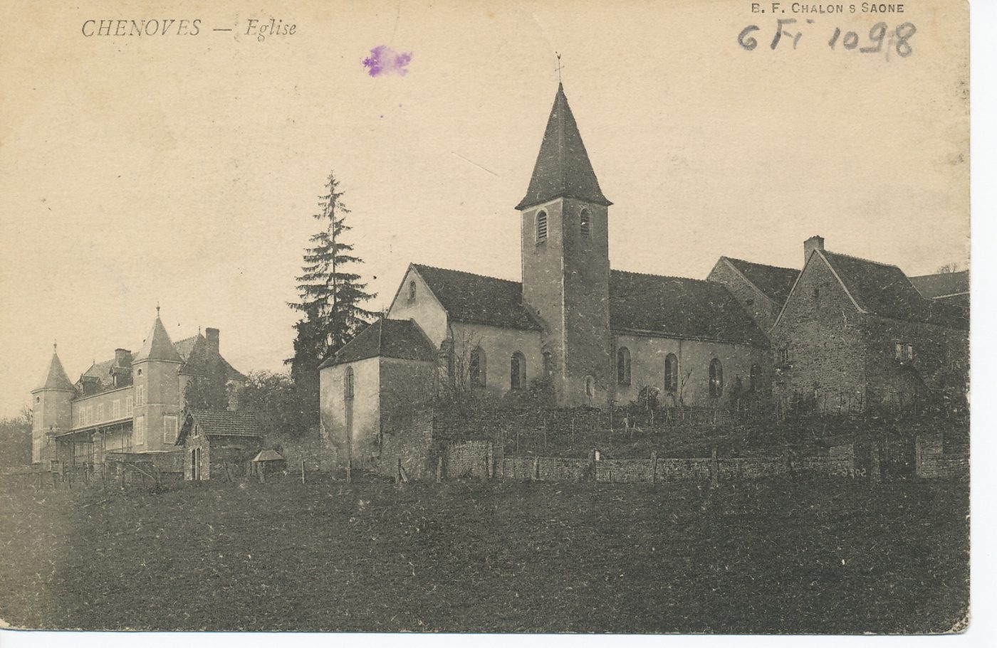 Chenôves. Eglise.