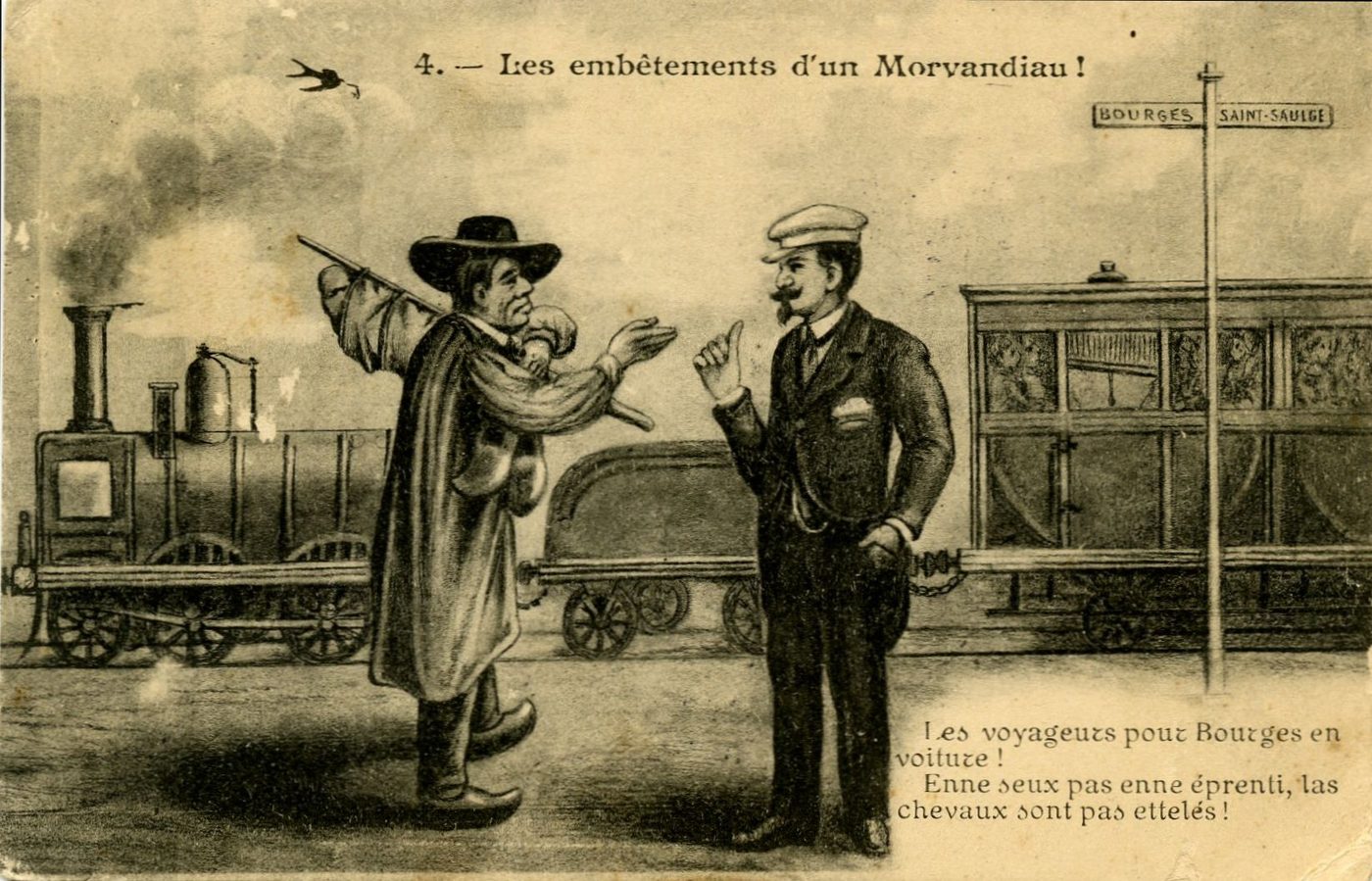 Les embêtements d'un Morvandiau.
