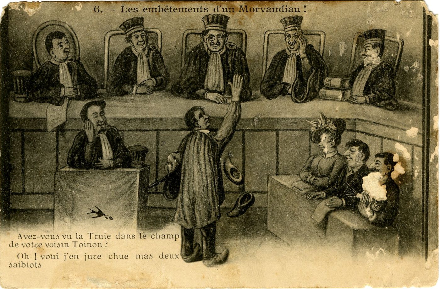 Les embêtements d'un Morvandiau.
