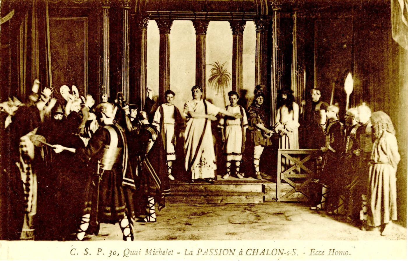 CSP, 30 quai Michelet, Chalon-sur-Saône. La Passion, Ecce Homo.