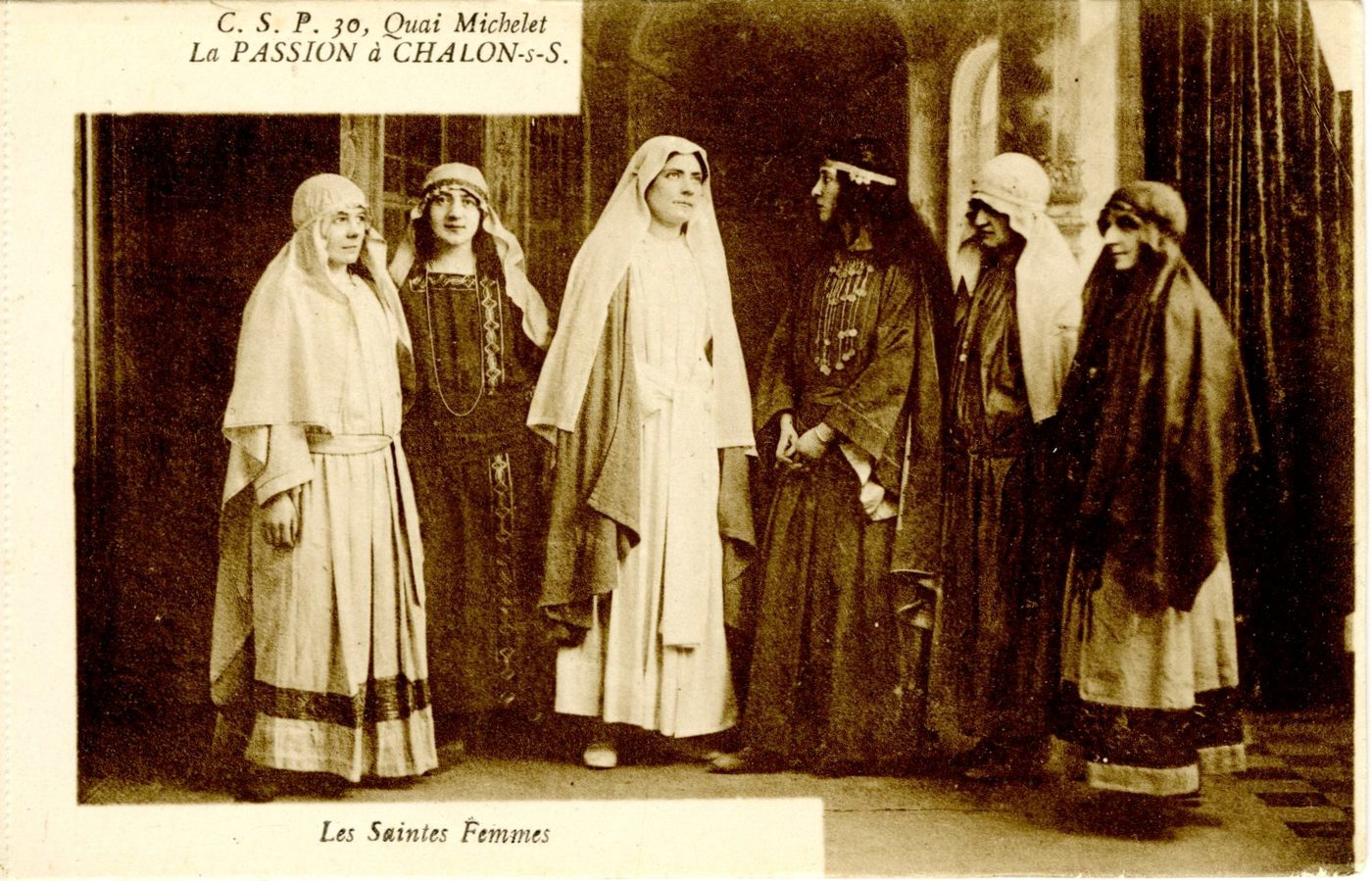 CSP, 30 quai Michelet, Chalon-sur-Saône. La Passion, les saintes femmes.