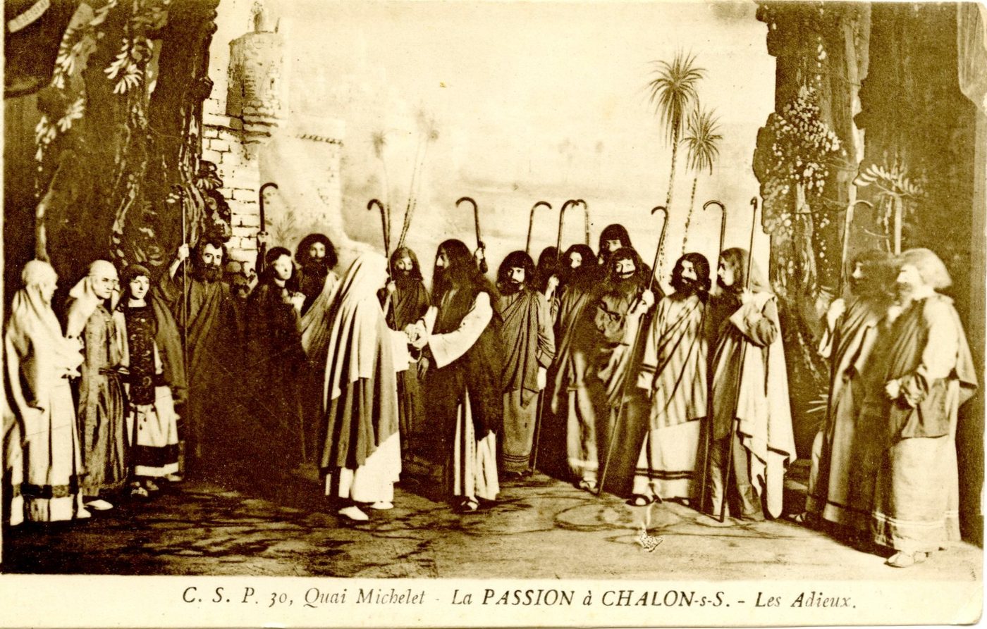 CSP, 30 quai Michelet, Chalon-sur-Saône. La Passion, Les Adieux.