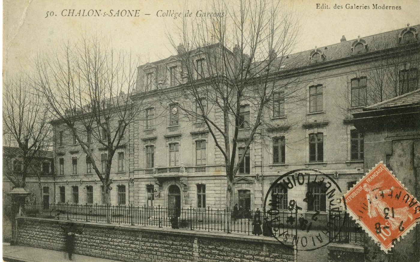50. Chalon-sur-Saône (Saône-et-Loire).- Collège de garçons.
