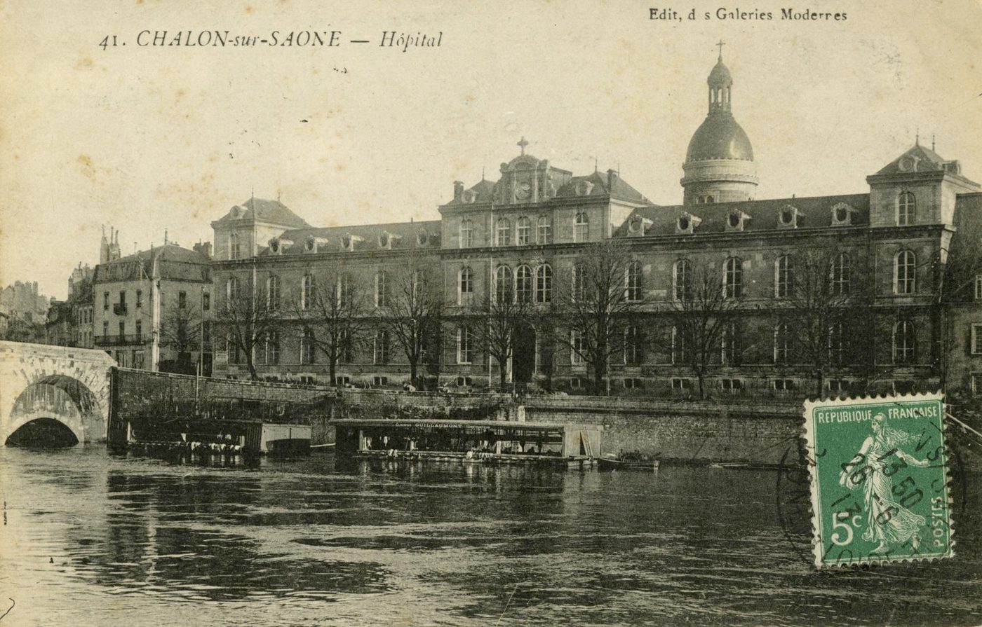 41. Chalon-sur-Saône (Saône-et-Loire).- Hôpital.