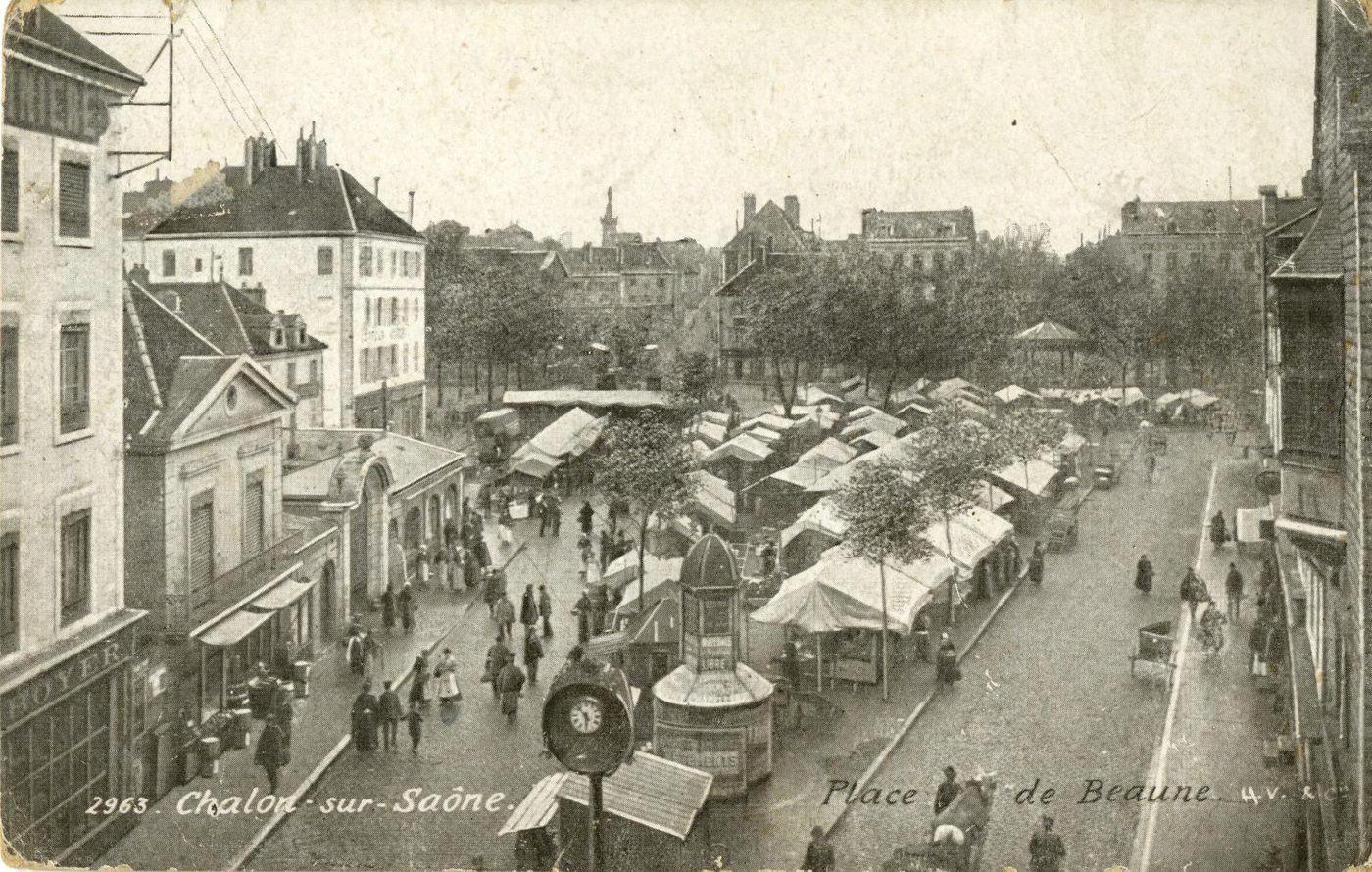 2963. Chalon-sur-Saône (Saône-et-Loire).- Place de Beaune.