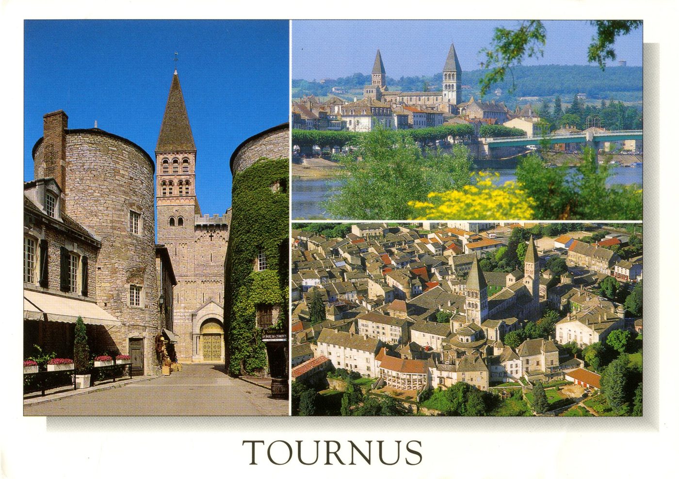 Tournus (Saône-et-Loire).- Abbaye Saint-Philibert.