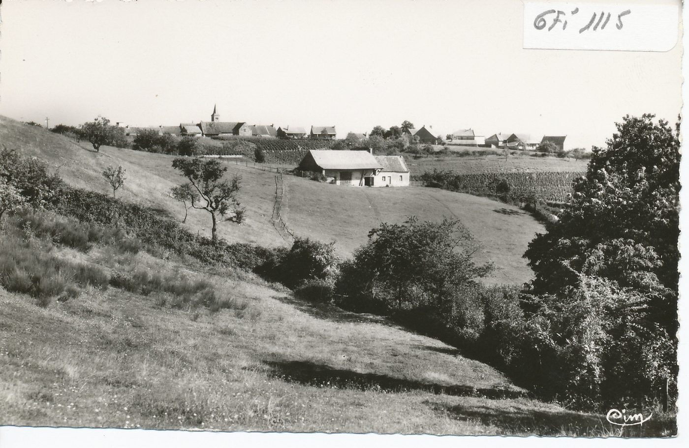 Chiddes. Vue générale.