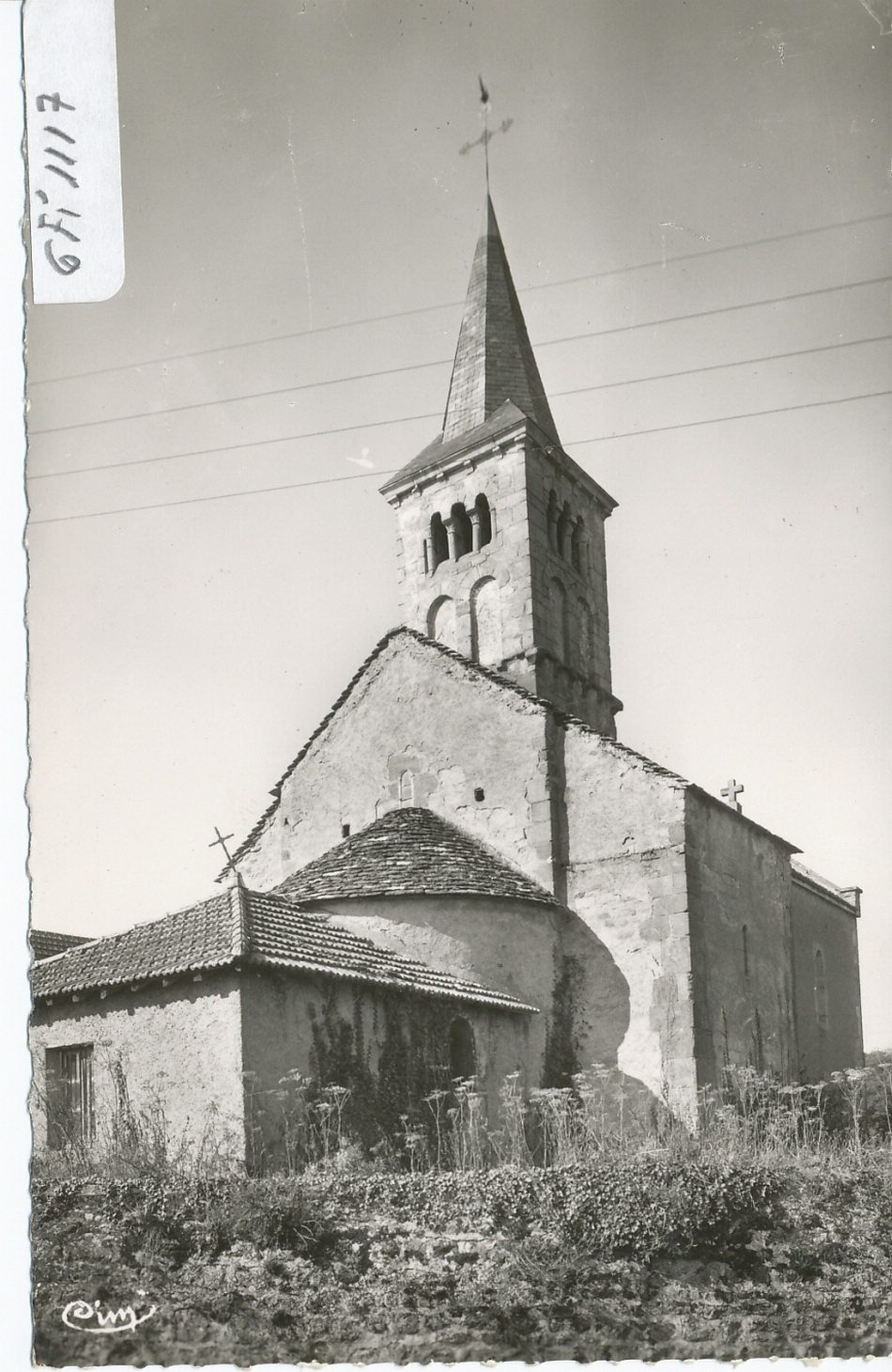 Chiddes. L'église.