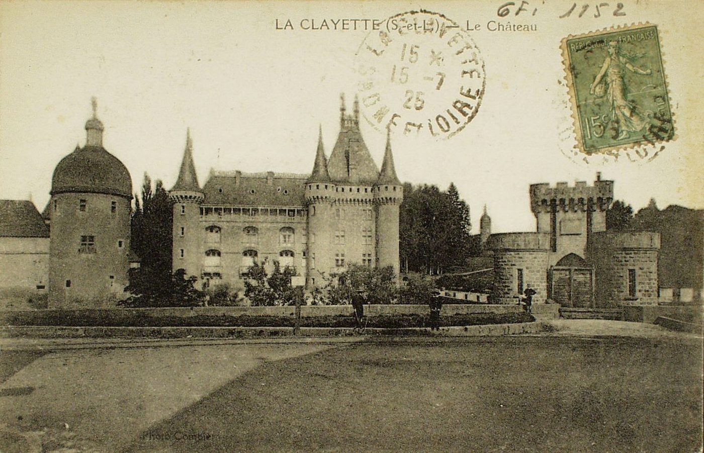 La Clayette. Le château.