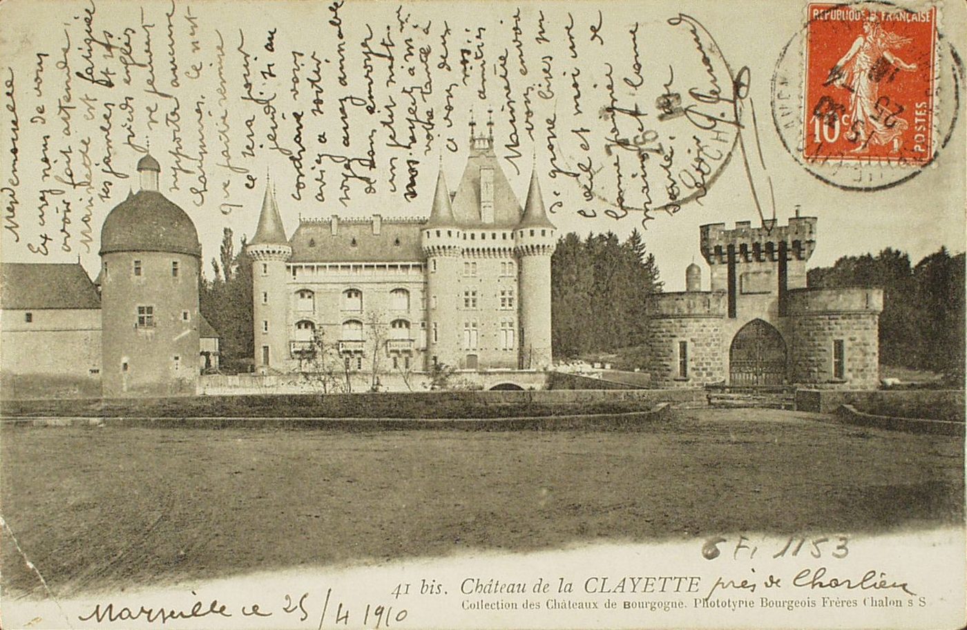 Château de la Clayette.