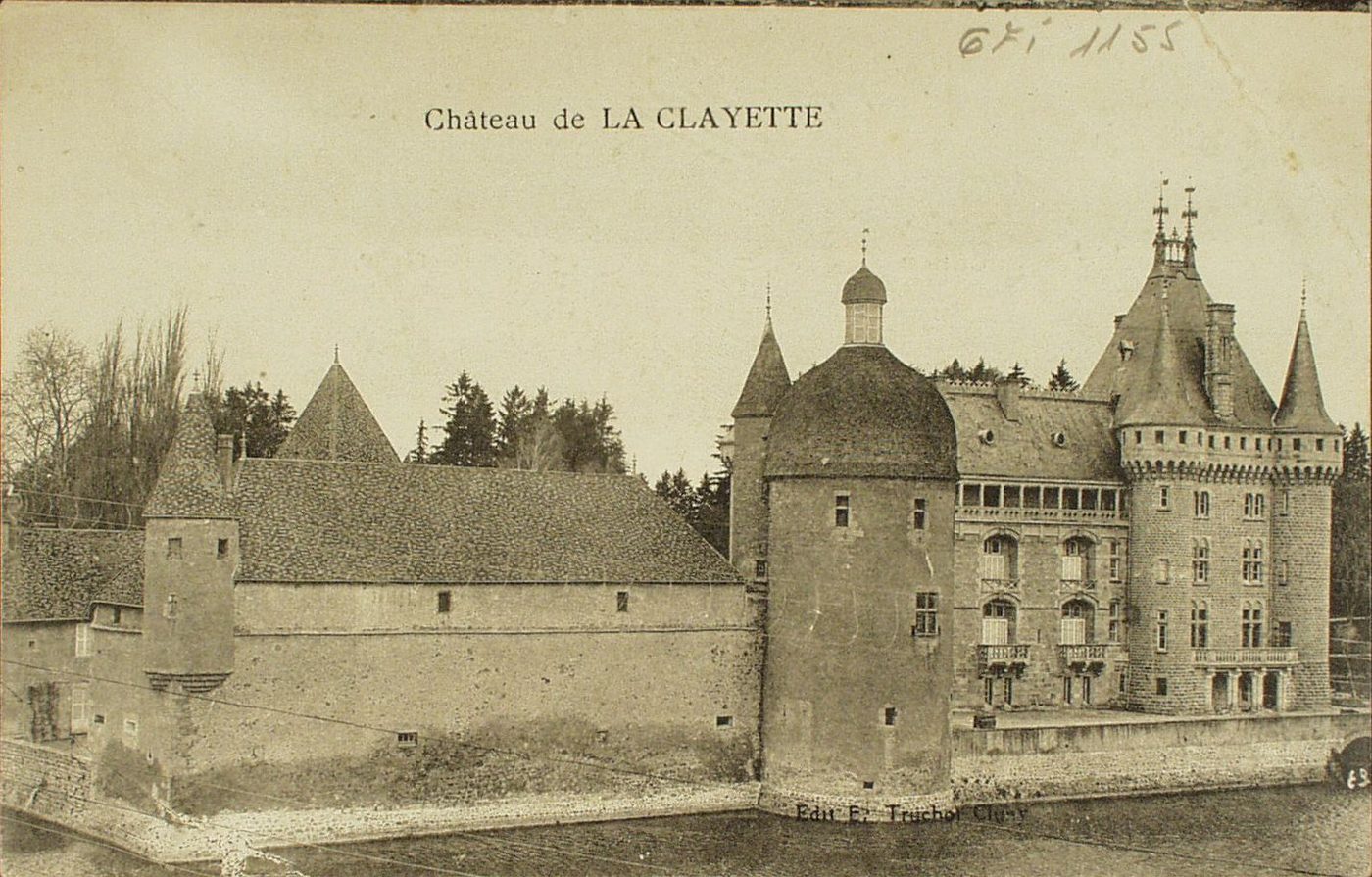 Château de la Clayette.