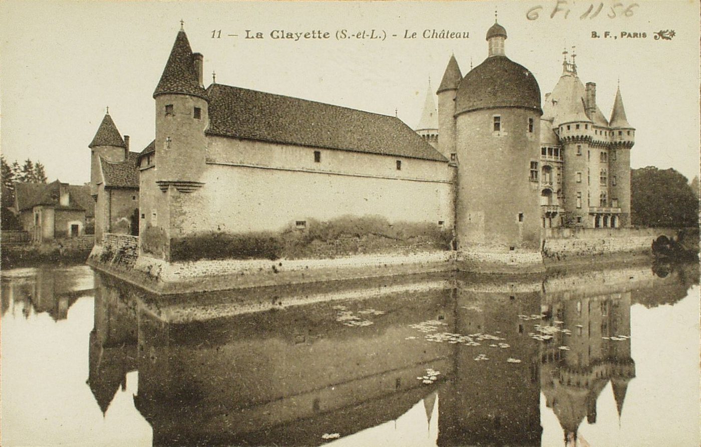 La Clayette. Le château.