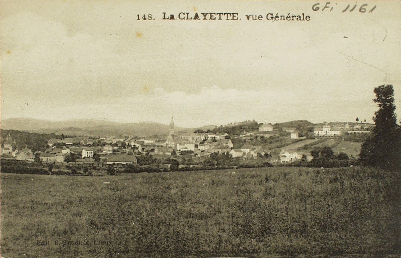 La Clayette. Vue générale.