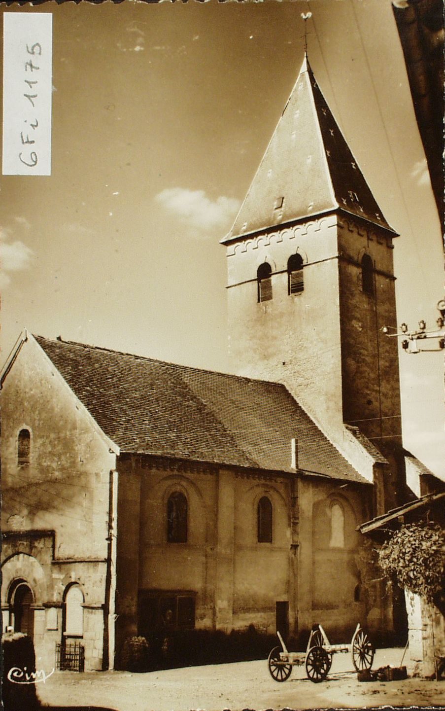 Clermain. L'église.
