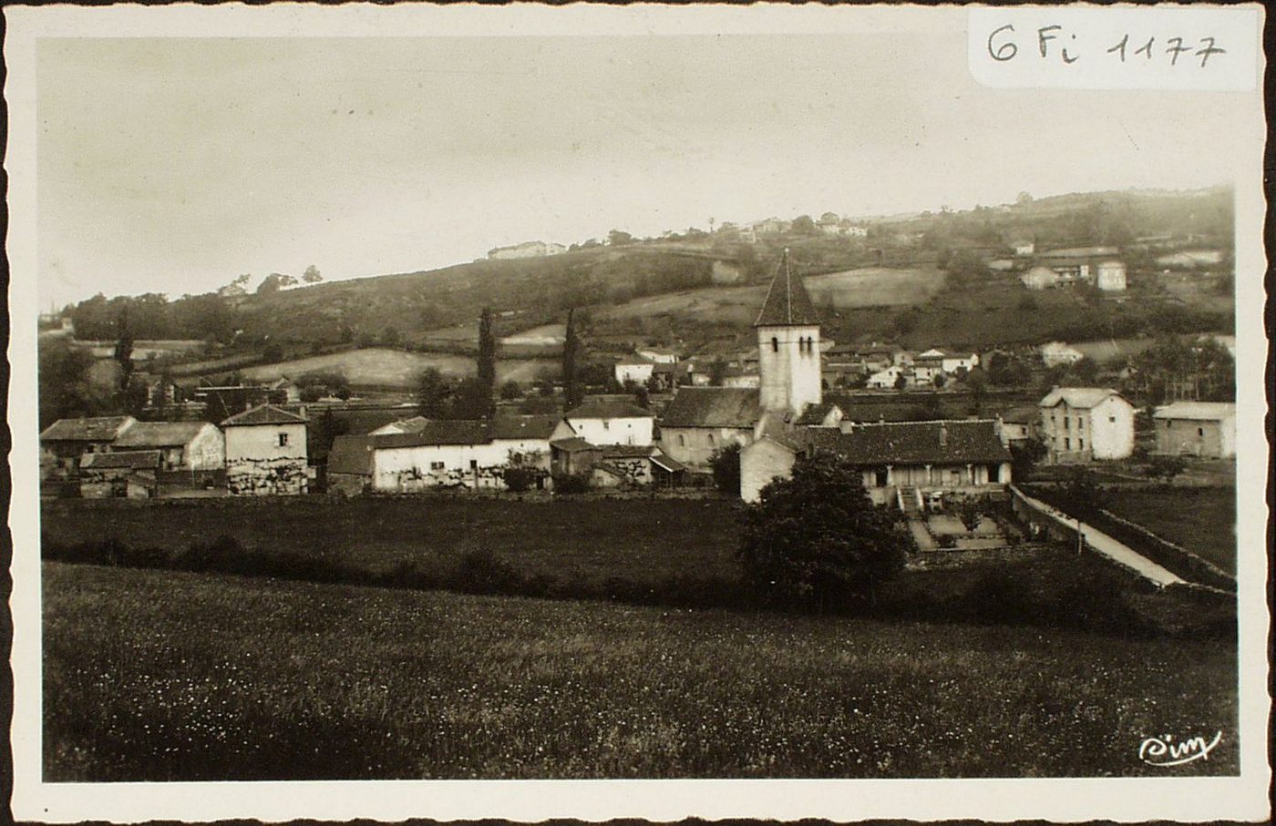 Clermain. Vue générale.