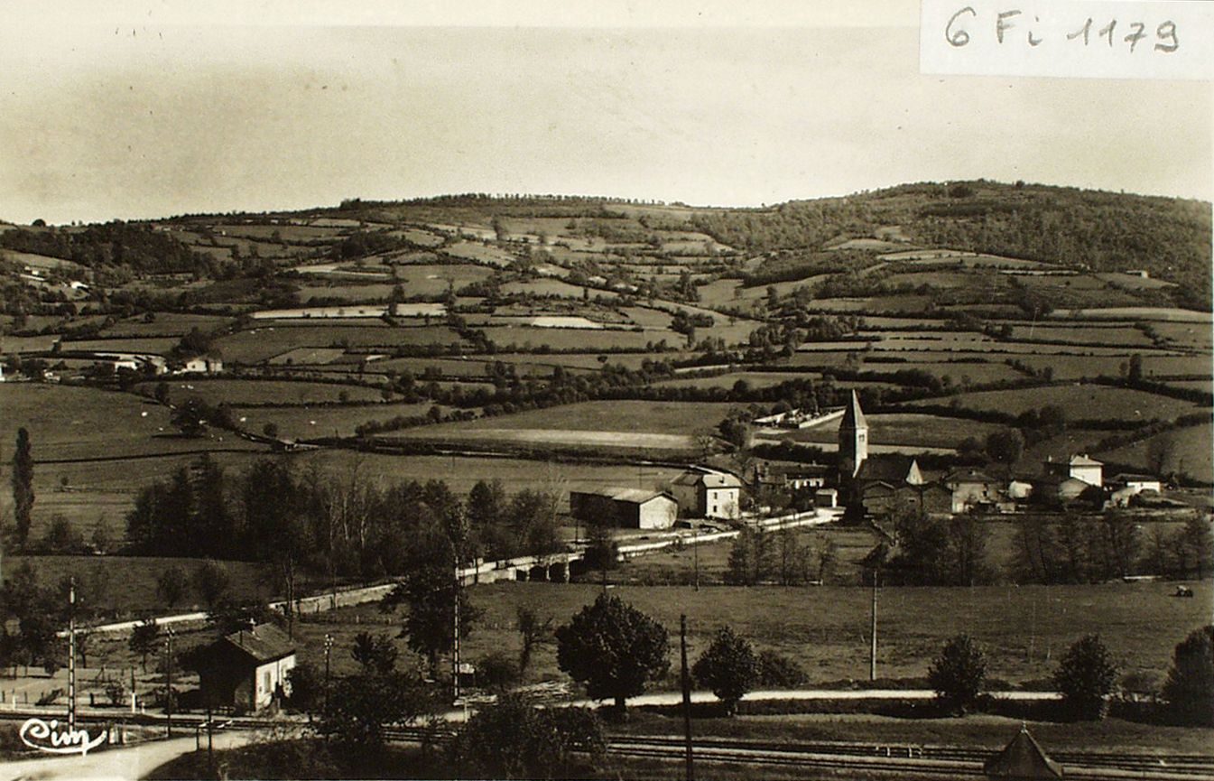 Clermain. Vue générale.