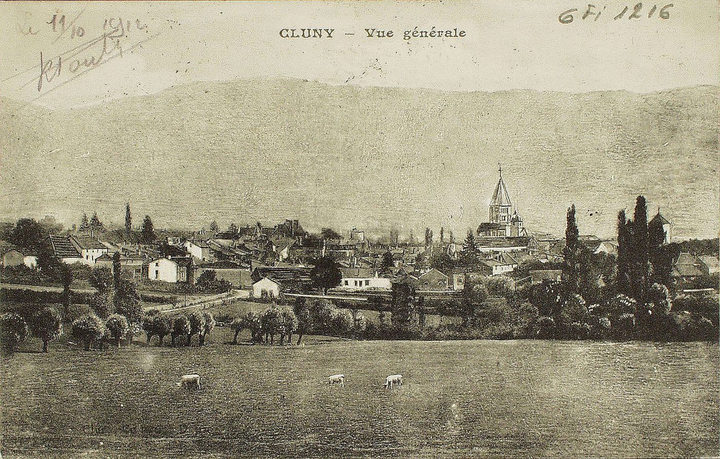 Cluny. Vue générale.
