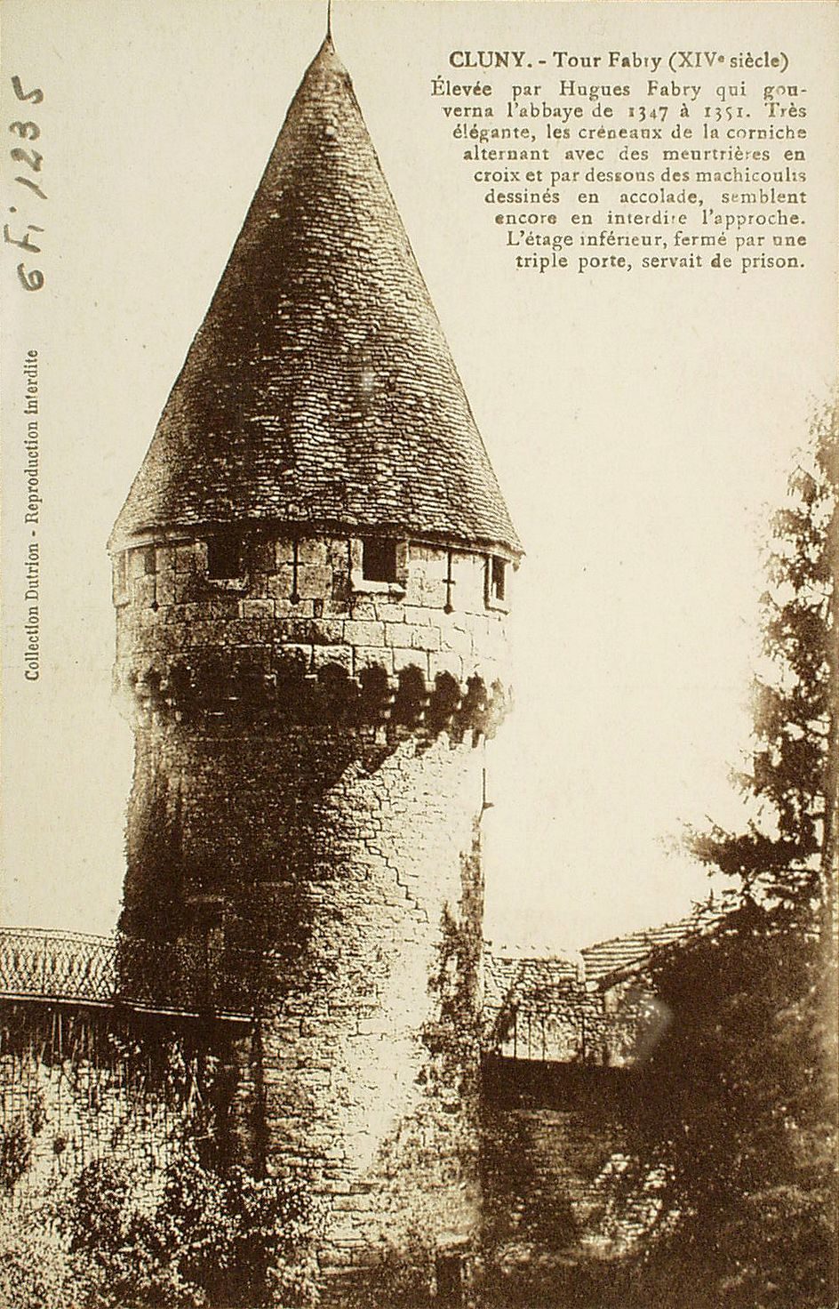 Cluny. Porte Saint-Mayeul.