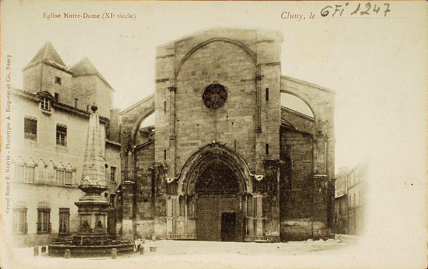 Cluny. Eglise Notre-Dame.