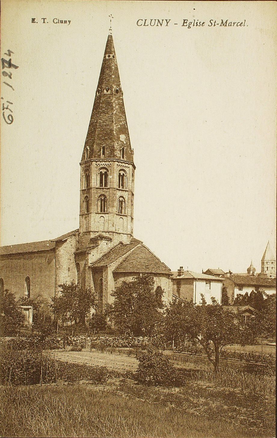 Cluny. Eglise Saint-Marcel.