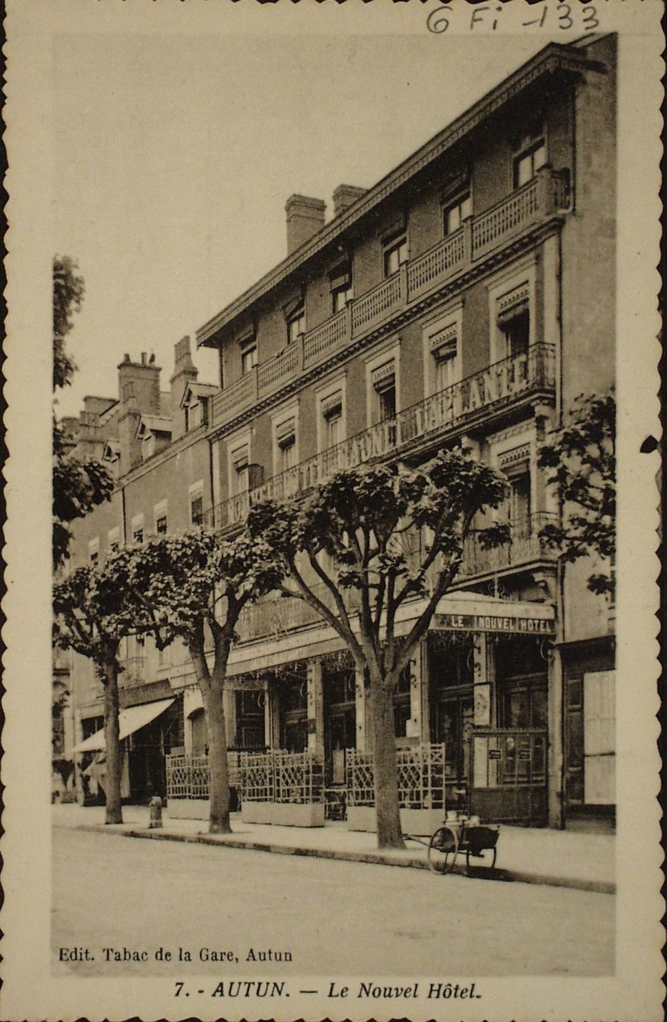 Autun. Le nouvel hôtel.