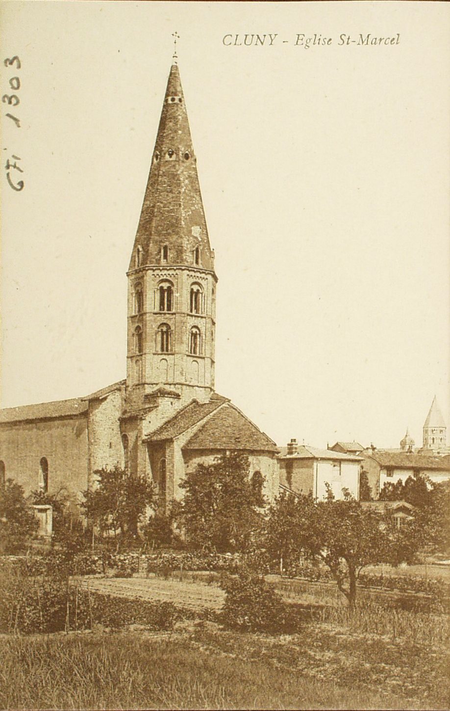 Cluny. Eglise Saint-Marcel.