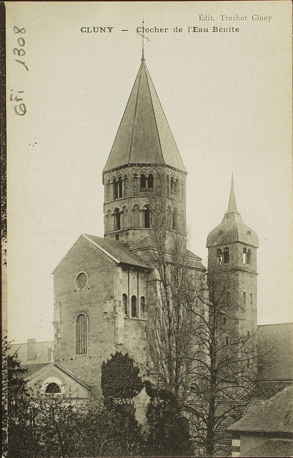 Cluny. Clocher de l'Eau Bénite.