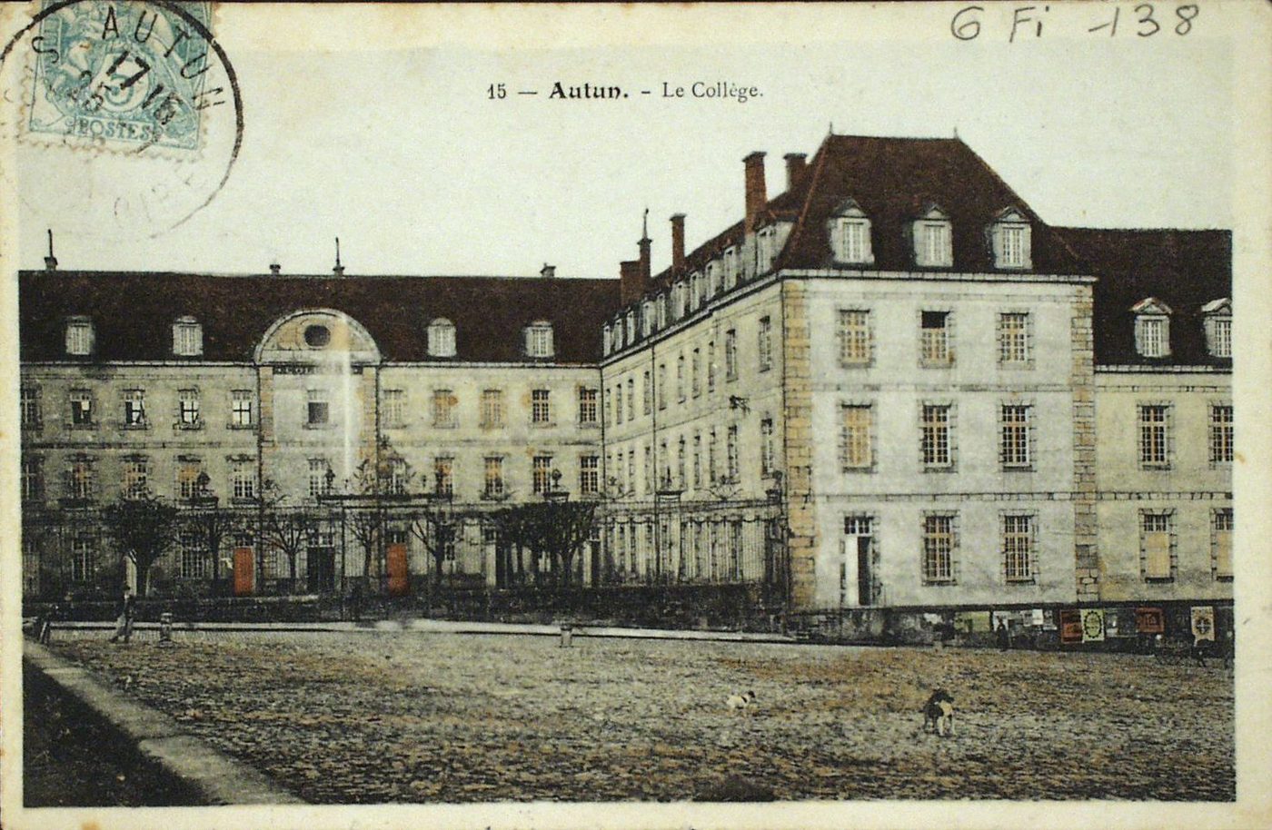 Autun. Le collège.