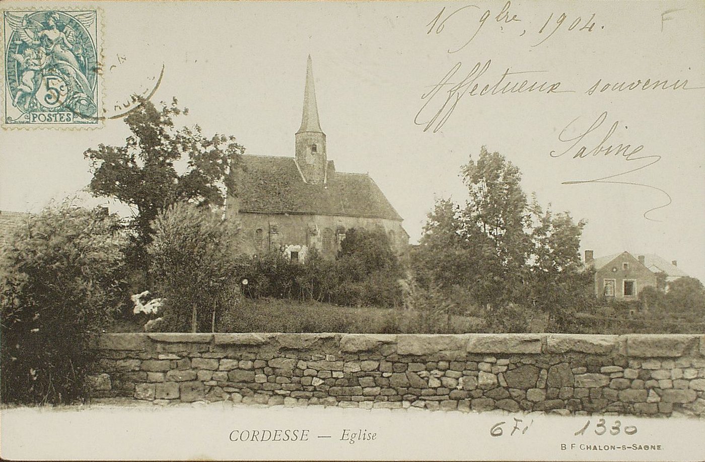 Cordesse. Eglise.