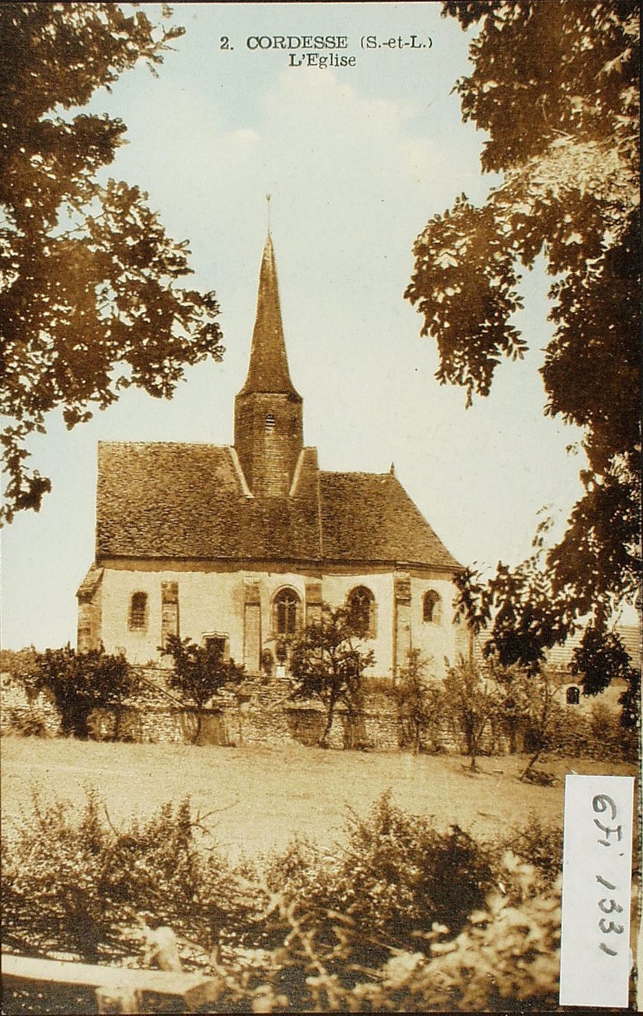Cordesse. L'église.