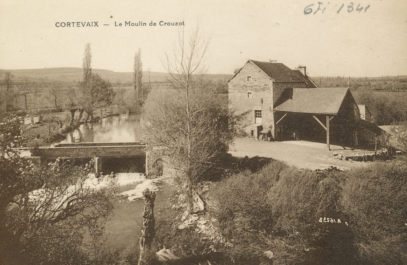 Cortevaix. Le moulin de Crouzot.
