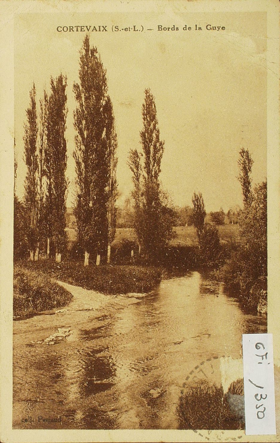 Cortevaix. Bords de la Guye.