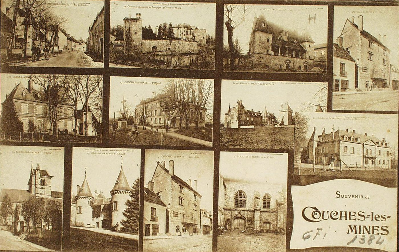 Souvenir de Couches-les-Mines.