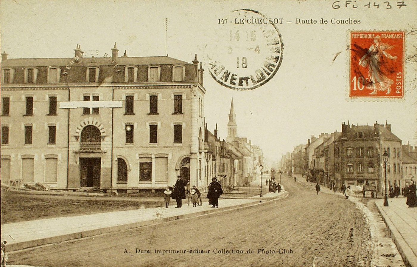 Le Creusot. Route de Couches.