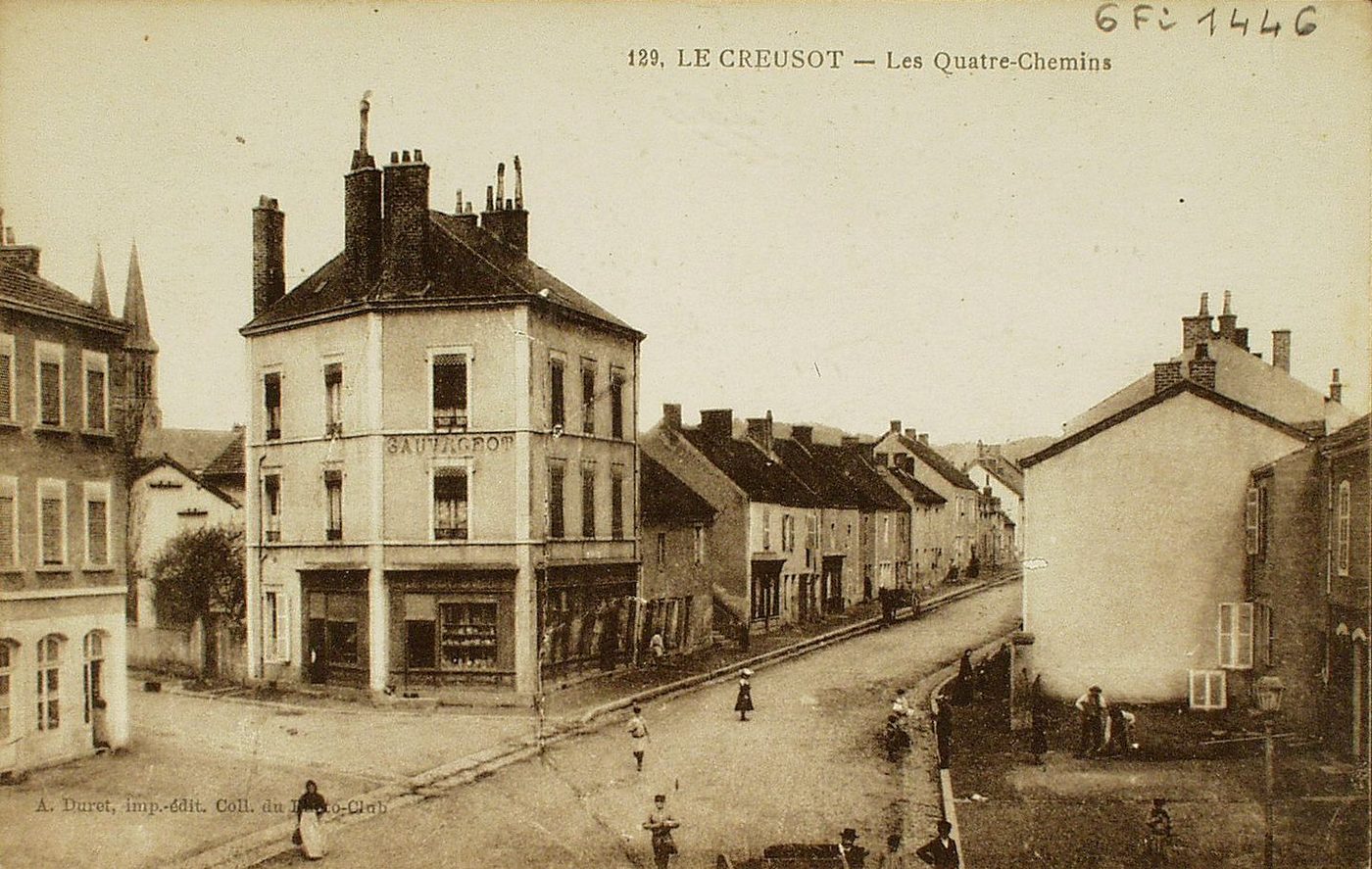 Le Creusot. Les Quatre-Chemins.