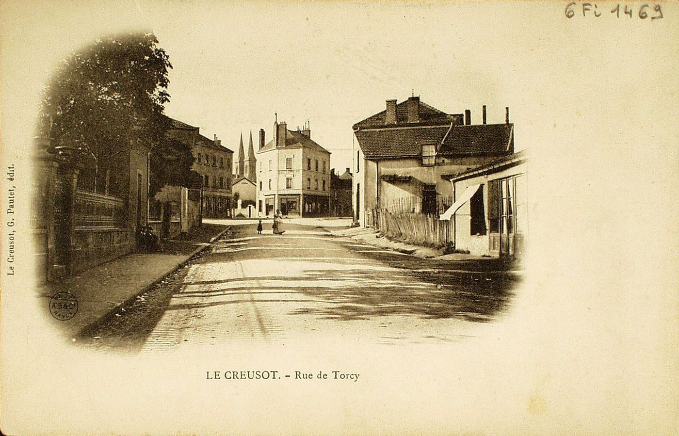 Le Creusot. Rue de Torcy.