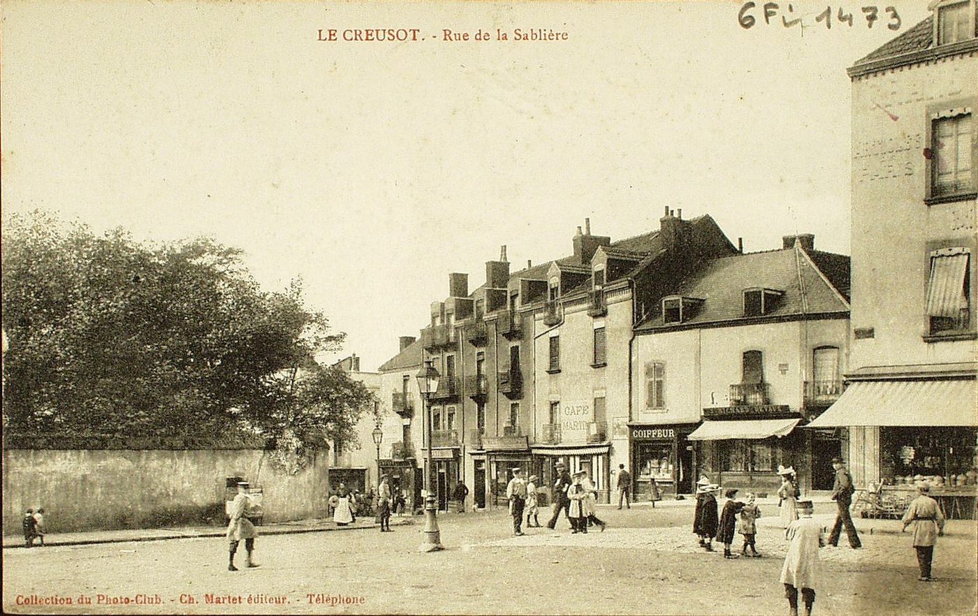 Le Creusot. Rue de la Sablière.