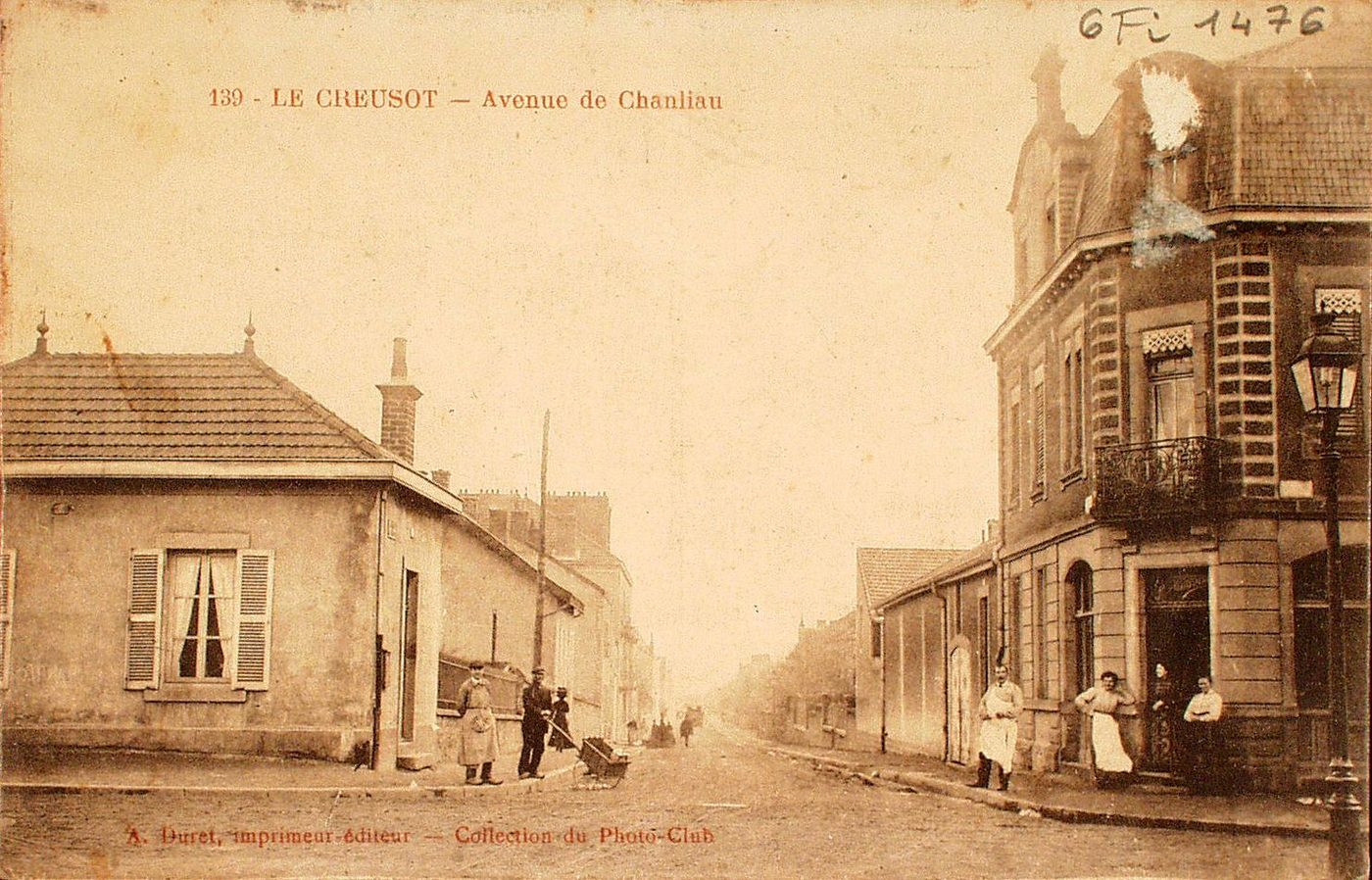Le Creusot. Avenue de Chanliau.