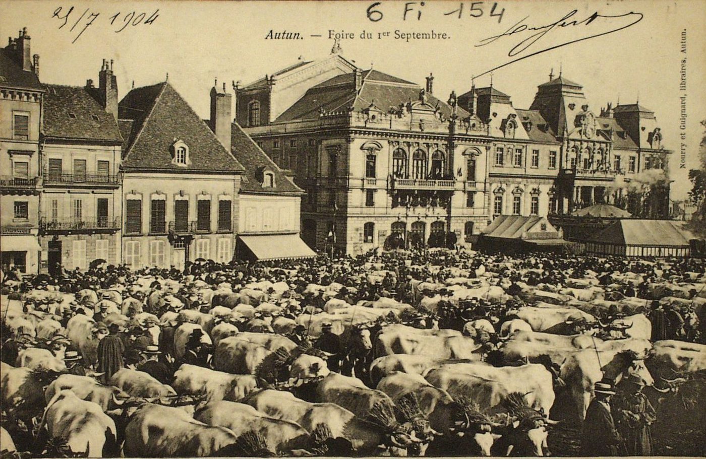 Autun. Foire du 1er septembre.