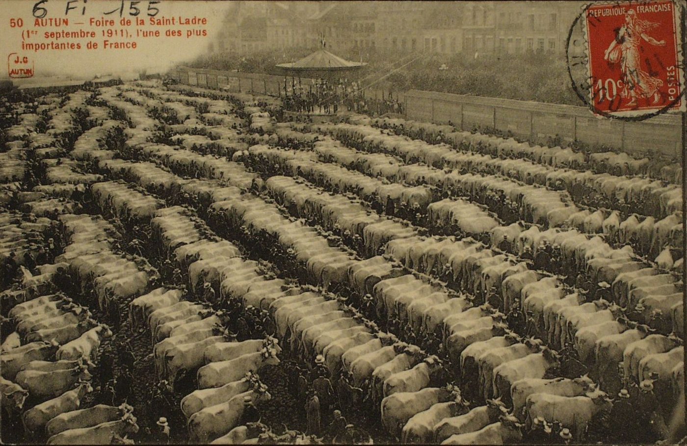 Autun. Foire de la Saint-Ladre (1er septembre 1911). L'une des plus importantes de France.