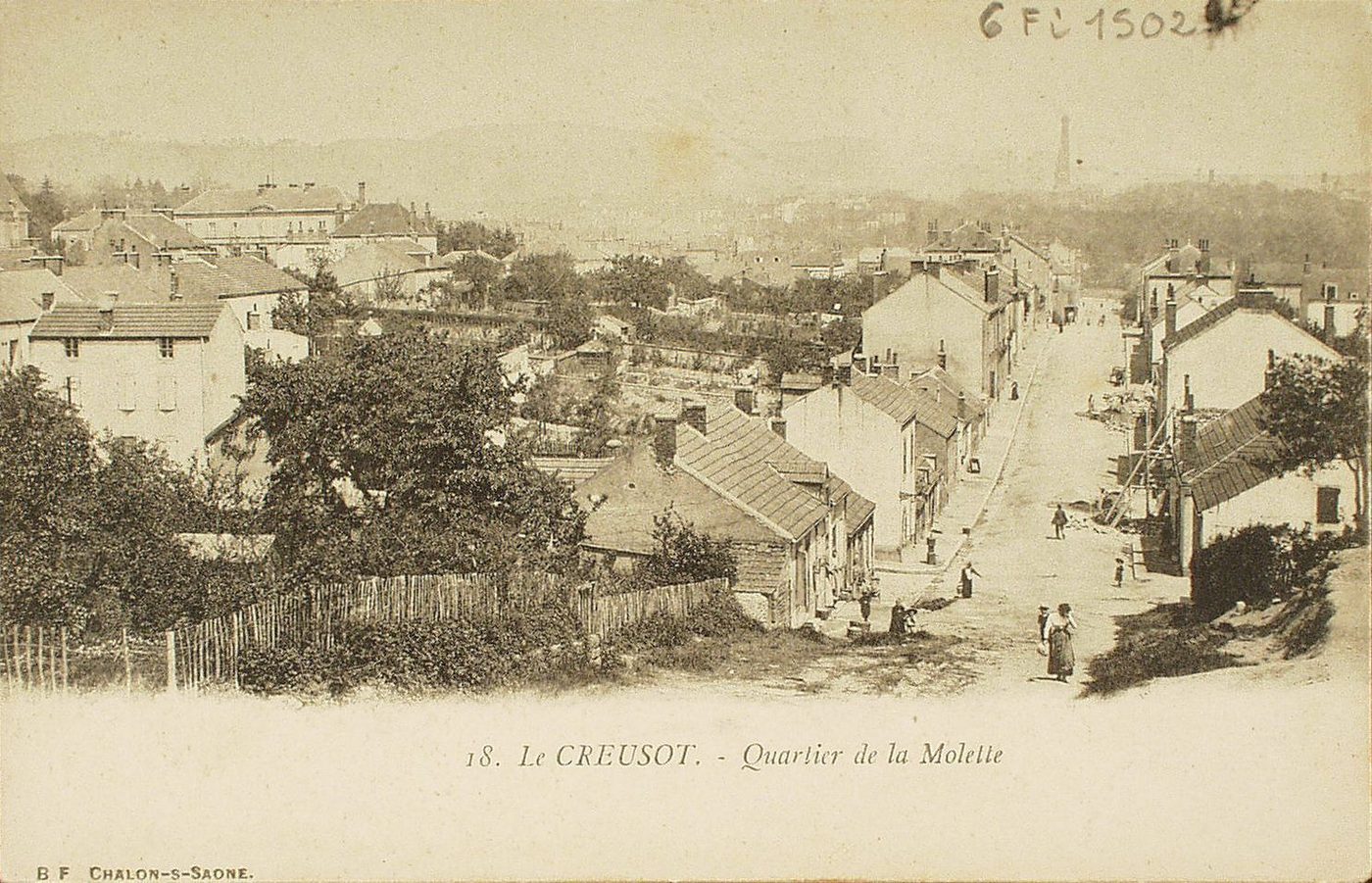 Le Creusot. Quartier de la Molette.